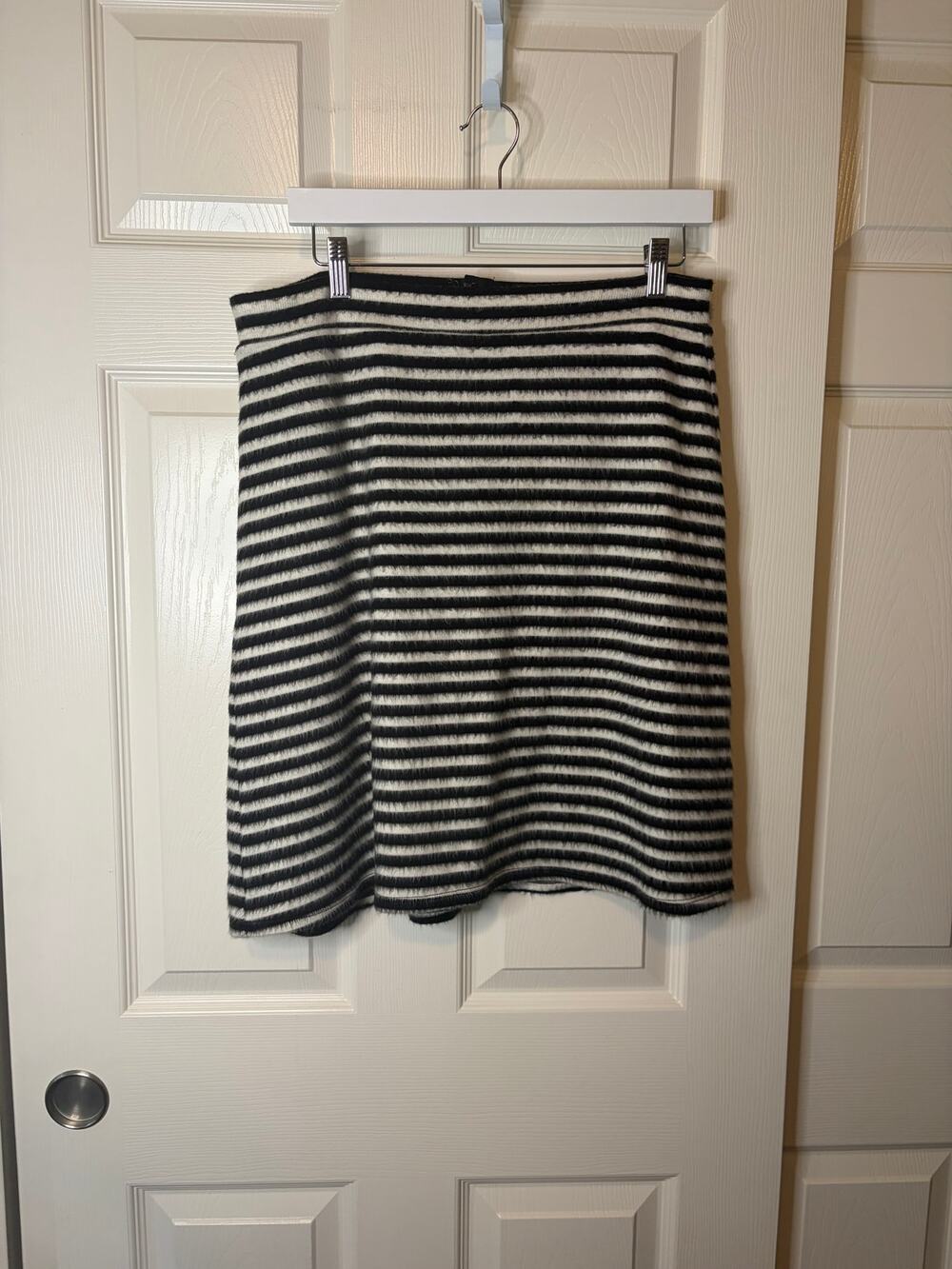 Women’s Maeve Anthropologie Fuzzy Striped Skirt XL